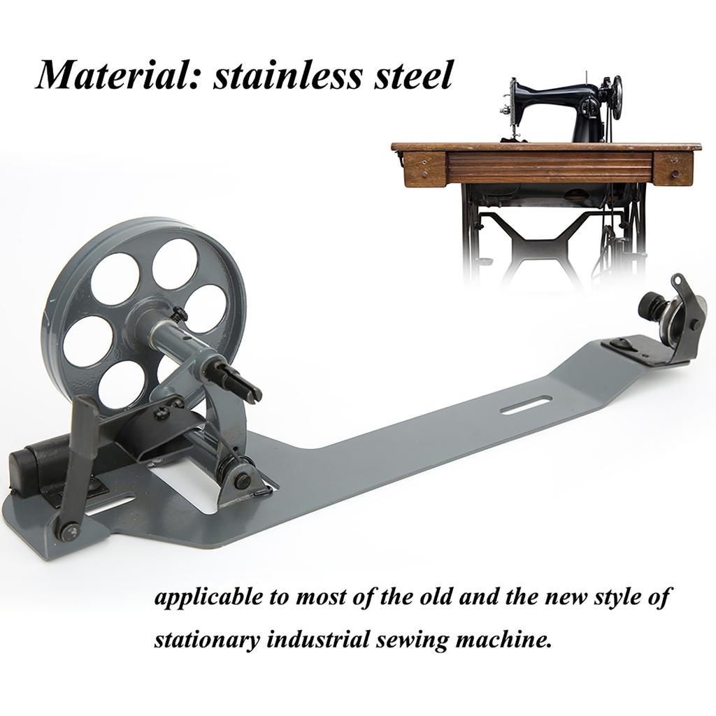 Bobbin Winder Big Wheel Stainless Steel Industrial Sewing Machines Accessories