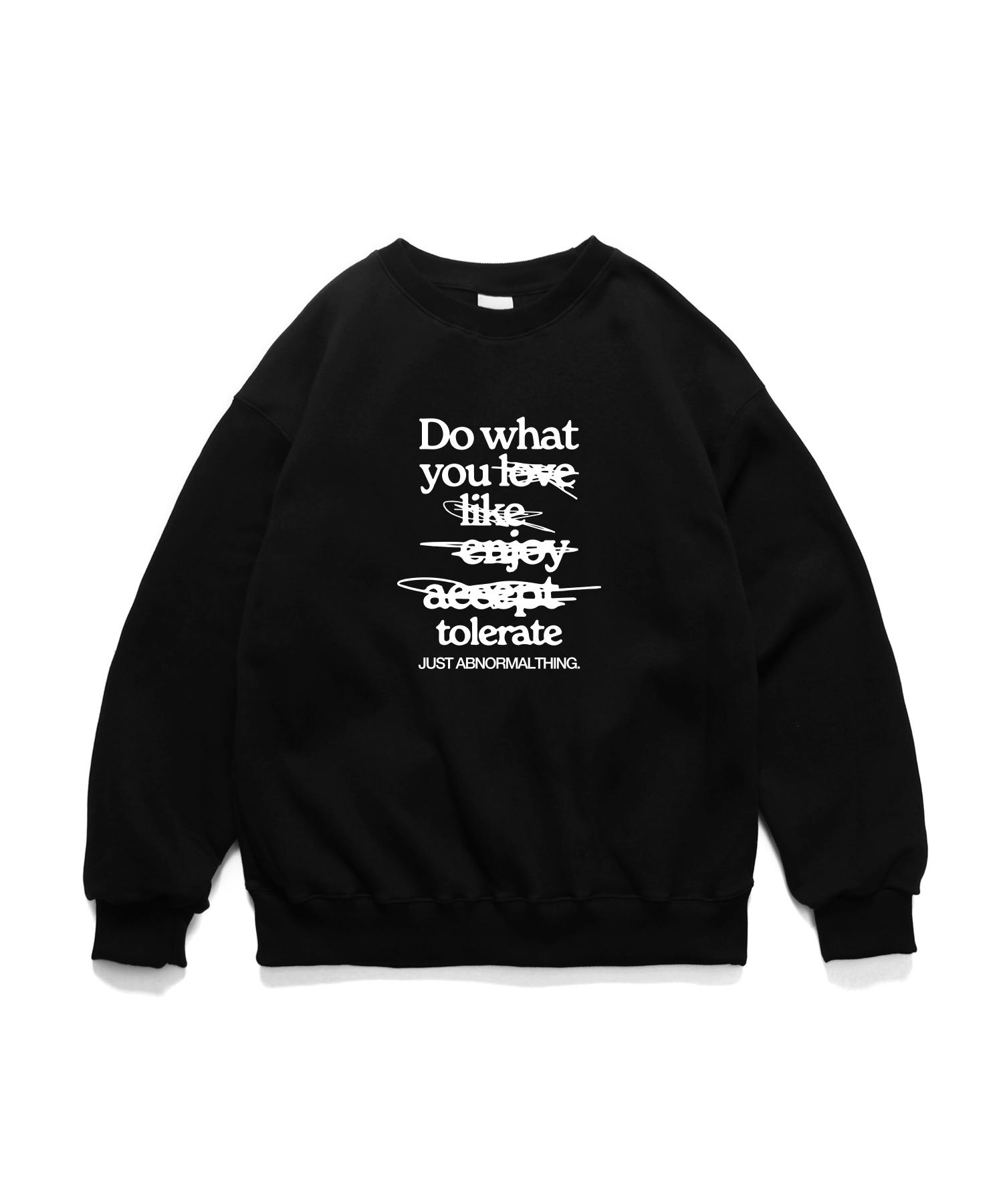 Appnol Mersing Dw Свободный крой Круглый вырез Черный (Свитшот с круглым вырезом Dw Черный) L