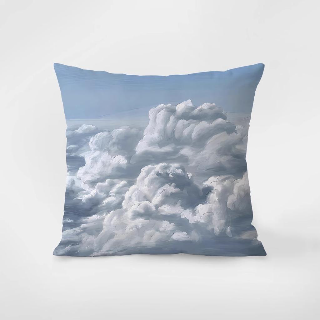 Sky Cloud Landscape Pillowcase Dormitory Decoration Office Living Room Sofa Home Pillowcase