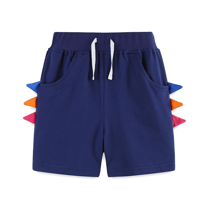 

Summer Wear Children s Fashion Mini Shorts Cool Vacation Clothes Pants Boys and Girls Clothes 90 синий