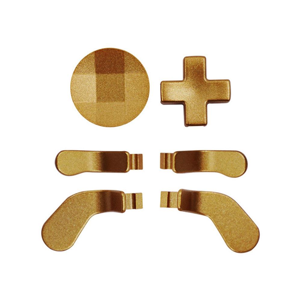 

6Pcs for XBOX ONE ELITE 2 Gen Keycap Game Controller Trigger Button Thumb Grip Joypad Gamepad Replacement Set Accessories золотой