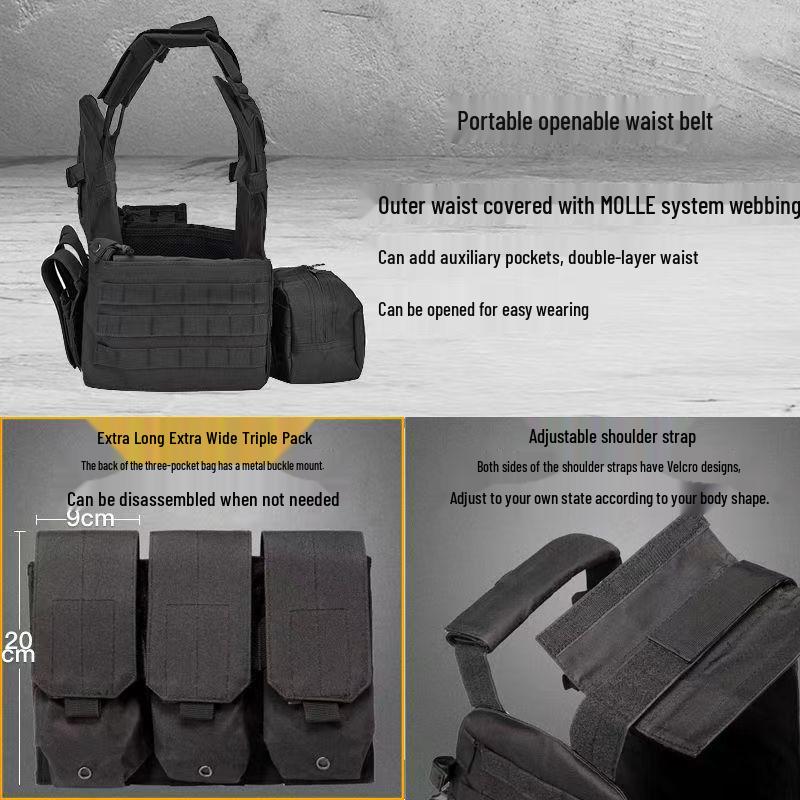 Children's Tactical Camouflage Bulletproof Vest Level III Armor for Outdoor Summer Camp