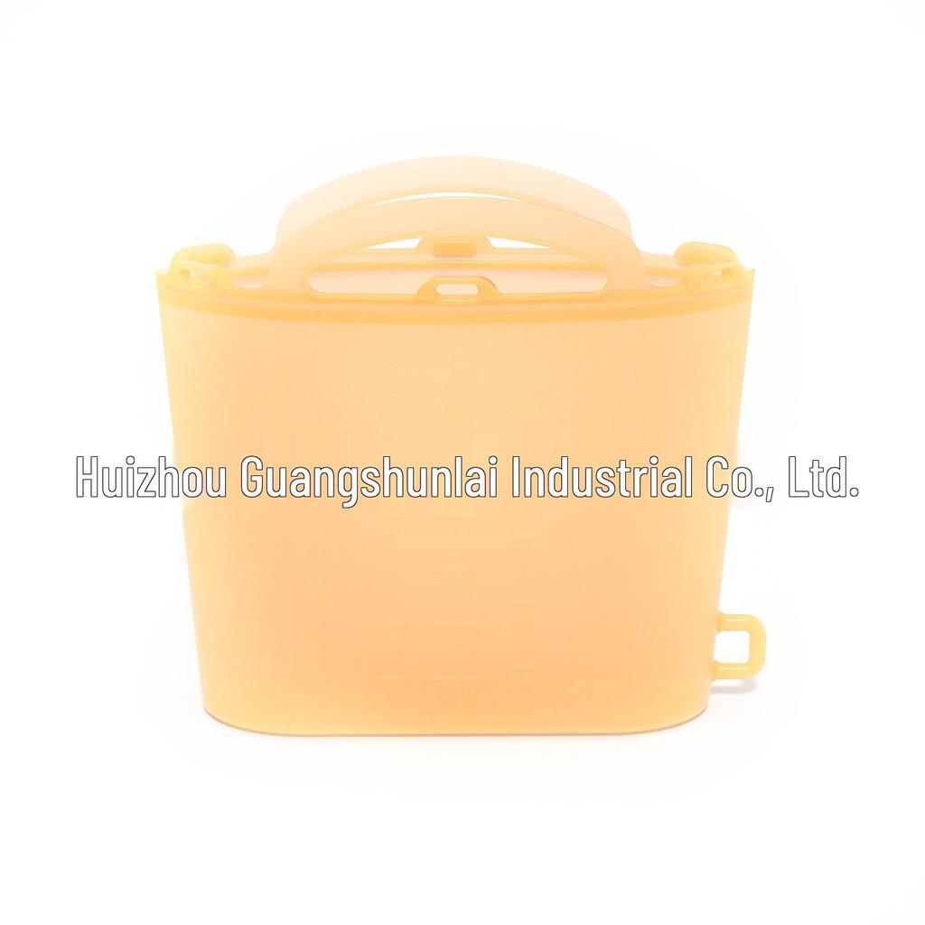 Silicone Ice Cube Tray with Lid: 4-Grid Frozen Soup & Food Storage Box