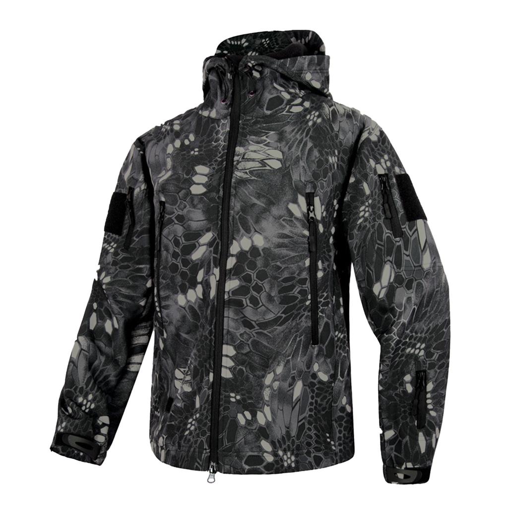 Men's Winter Camouflage Jackets Men's Fashion Trend Jackets Breathable Windproof Jackets Outdoor Sports Jackets