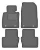 Velour Graphite Car Mats For: Mazda 2 IV Hatchback (2014-)