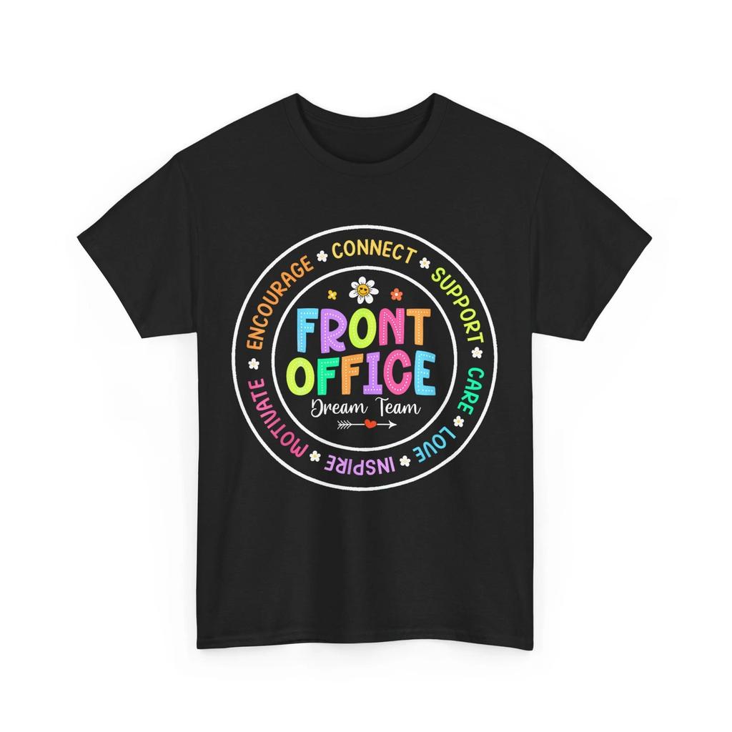 Happy First Day of School Shirt, Back to School Front Office Teacher T-Shirt