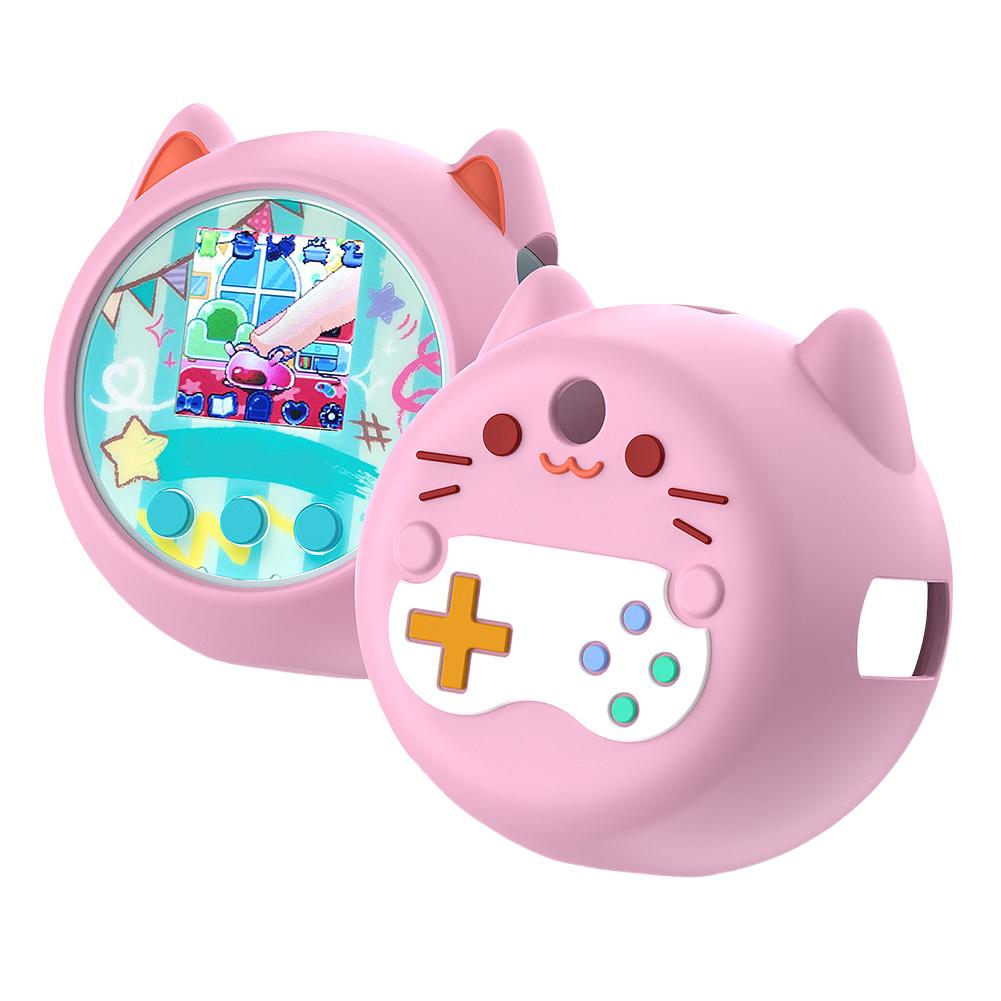 Mignon Étui en Silicone Housse de Protection en Silicone Antichoc pour Accessoires d'Animaux de Compagnie Électroniques Virtuels Punirunes