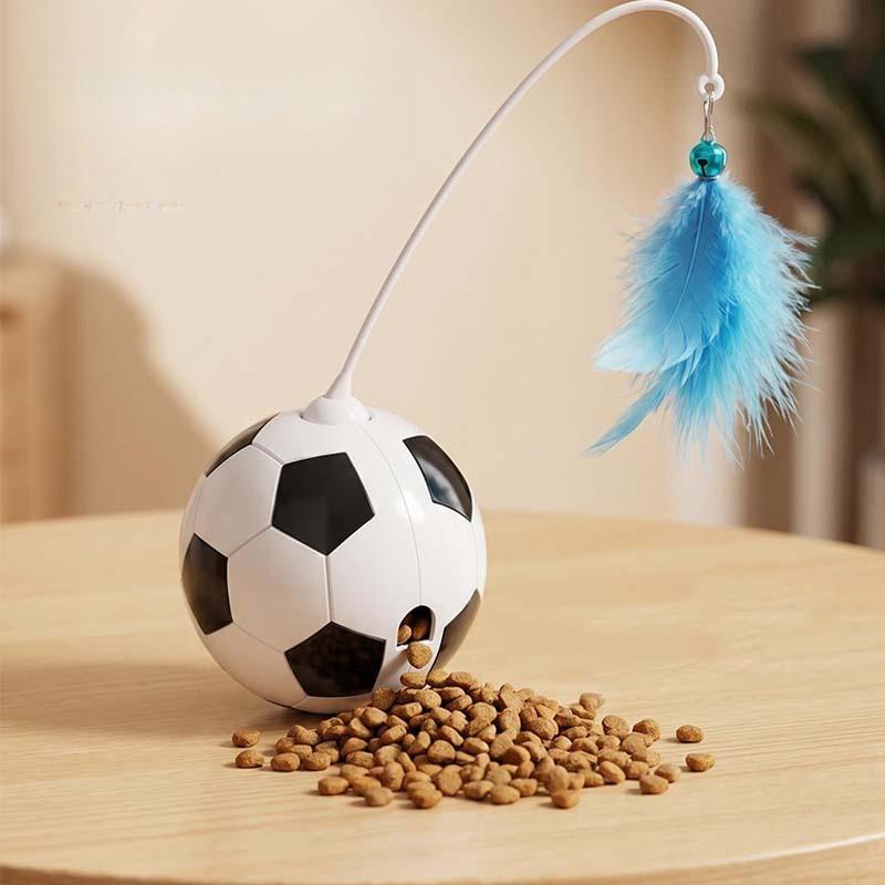 Cat toys soccer balls spilled food bumbler self entertaining funny cat stick bumbler cat toys pet toys