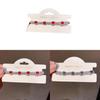 Bracciale in Argento con Zircone Ovale Geometrico Stile Lussuoso per Regalo Donna