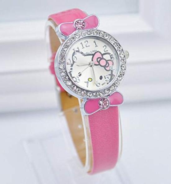 Hello Kitty Cute Compact with Pink Band Watch, Pink, Size,