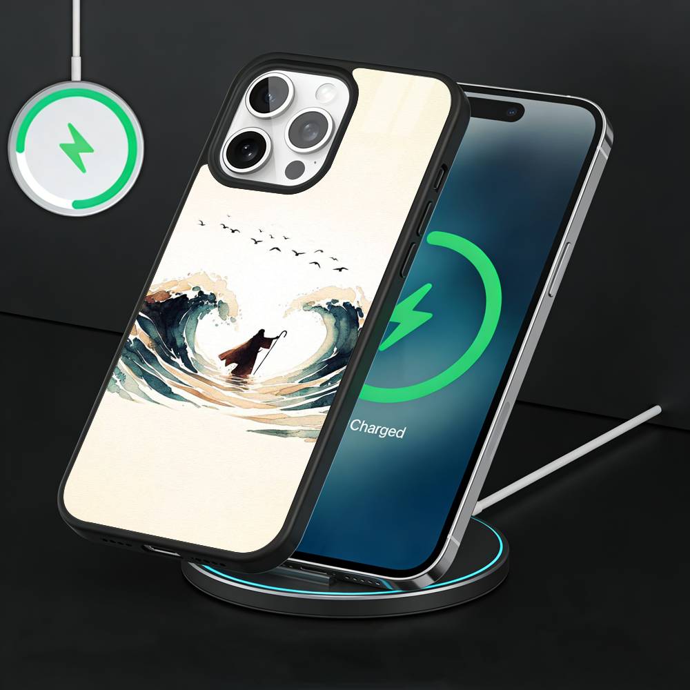 Jesaja Jeremia Psalm Jesus Bibel Handyhülle Für iPhone17,16,15,14,13 Plus,Pro Max Magnetisch Für Magsafe Kabelloses Laden