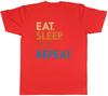 Eat Sleep Martial Arts Unisexs TShirt Karate Taekwondo Kung Fu Tee Gift