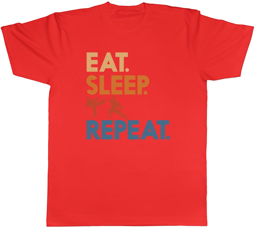 Eat Sleep Martial Arts Unisexs TShirt Karate Taekwondo Kung Fu Tee Gift