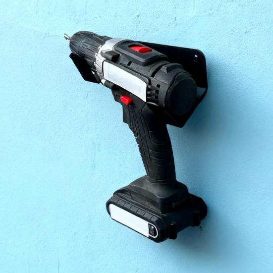 Yousheng Drill Storage Hook Wall Mounted Carbon Steel Rust Proof Electric Drill Storage Hook Power Tools Garden Equipment