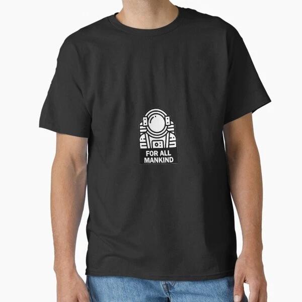 Astronaut Classic TShirt Made In UsaAus TShirt S2xl S