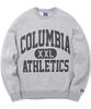 COLUMBIA UNIVERSITY Xxl Oversize Logo Fleece Sweatshirts M Grey