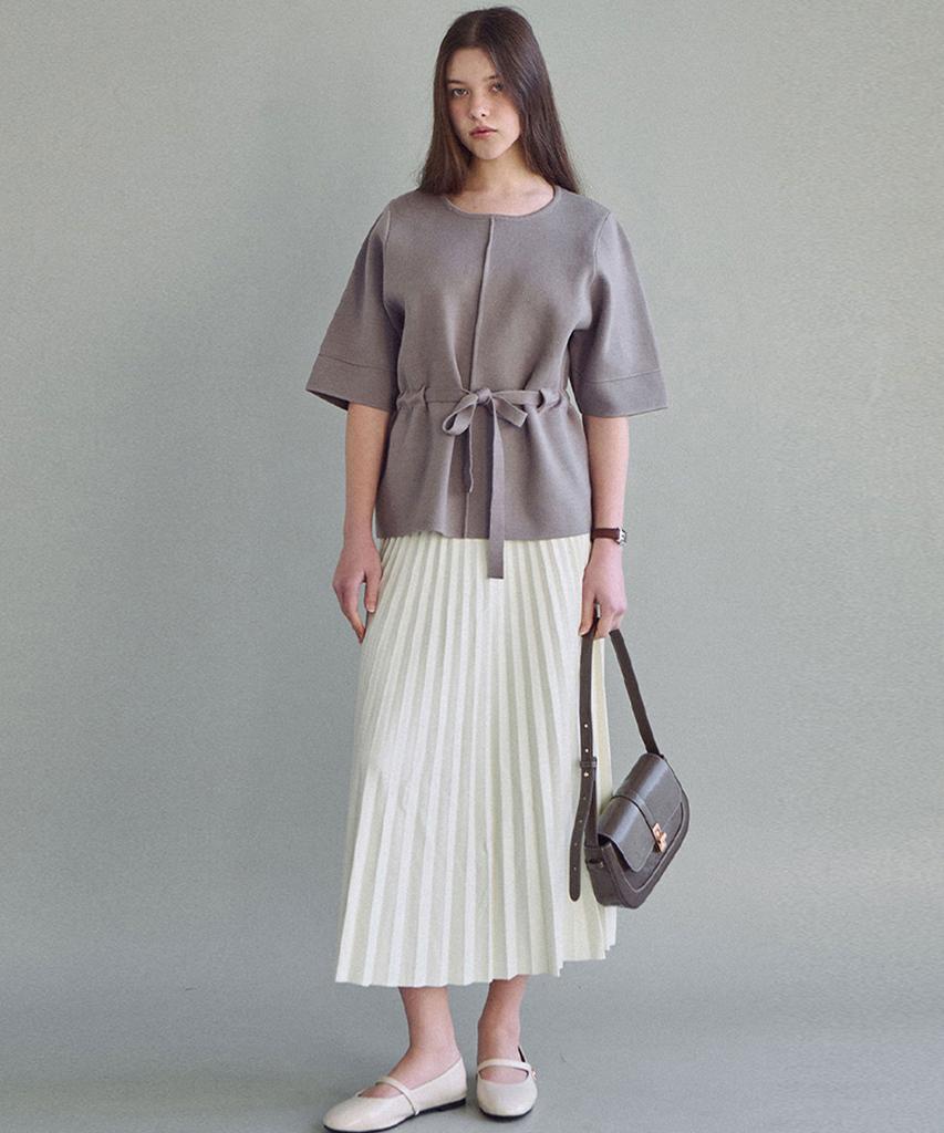 Lucida Judy Pleats Long Skirt