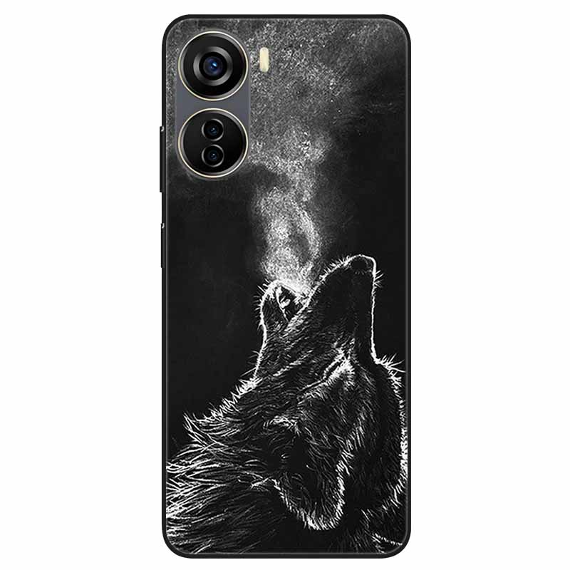 For ZTE Libero 5G IV Case A302 Soft Silicone Lovely Shockproof Cover for ZTE Libero 5G IV TPU Coque Cute Cats Funda Shells 6.6''
