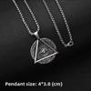 Titanium Steel Necklace Men's Trendy Brand Versatile Collarbone Chain Light Luxury Niche Design High-end Cuban Pendant Neck Chain Accessories