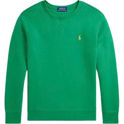Polo Sweatshirt FW25 Logo Bestickt Rundhals Langarm Fleece Kinder sweatshirts 323799359-038