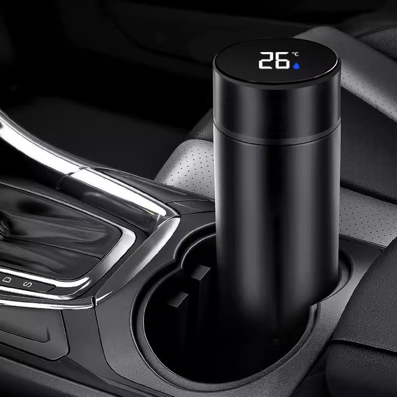 500ML Car Vacuum Cup Thermos Mug 304 Stainless Steel For Citroen e-C3 e-C4 X C5X C3 C4 Cactus Picasso C-Crosser C1 C-Elysee C2