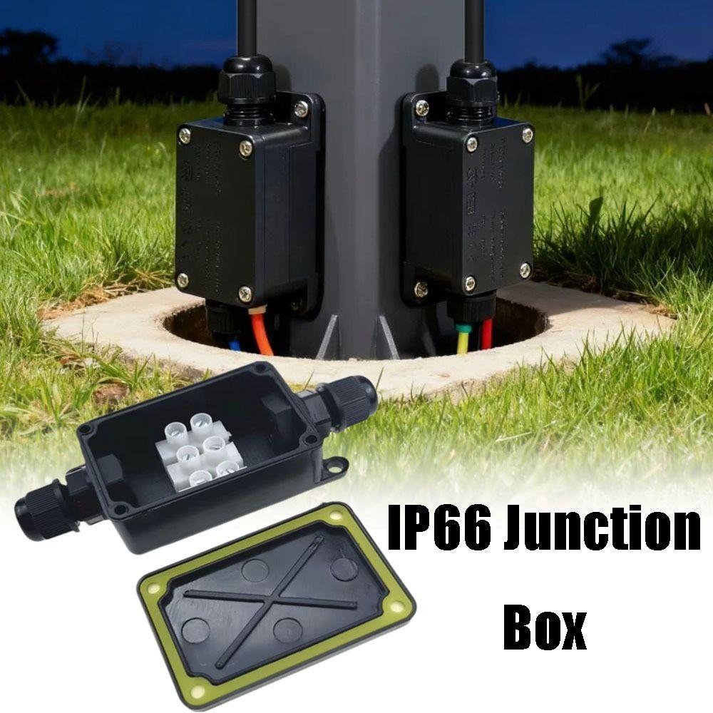 Waterproof Junction Box IP66 IP66 Junction Box Durable Cable Connector Garden Projects