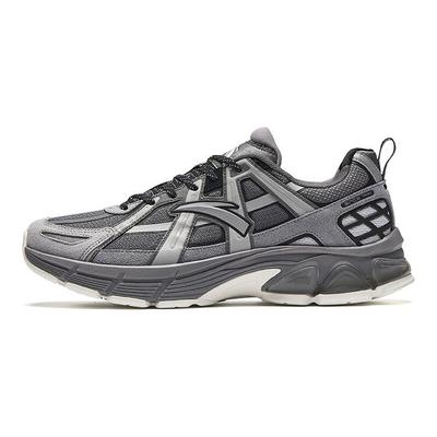 Bequeme Vielseitige Rutschfeste Verschleißfeste Low-Top Freizeitschuhe Herren Sneaker Schwarz Grau 112448895-2