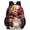Naruto Peripheral Schoolbag Naruto Sasuke European and American Elementary and Middle School Students Backpack Cartoon Animation Computer Bag
