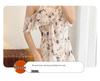 Retro Floral Off-the-Shoulder Spaghetti Strap Summer Dress