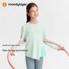 T-shirt Athlétique à Manches Longues pour Filles MoodyTiger