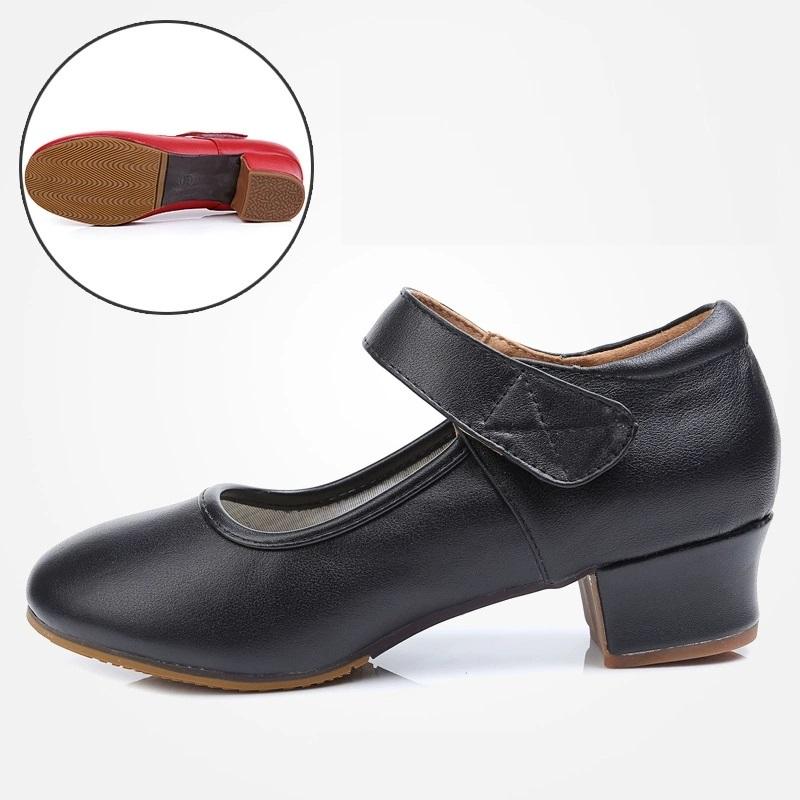 Modern Dance Shoes Dance Shoes That Are Not Tiring Lightweight And Light Square Dance Shoes Women's Leather Shoes