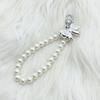 Delicate Hangings Pendant Decoration Fashionable Keychain Pendant Pearls Rings Phone Accessory Chic Purse Hangings