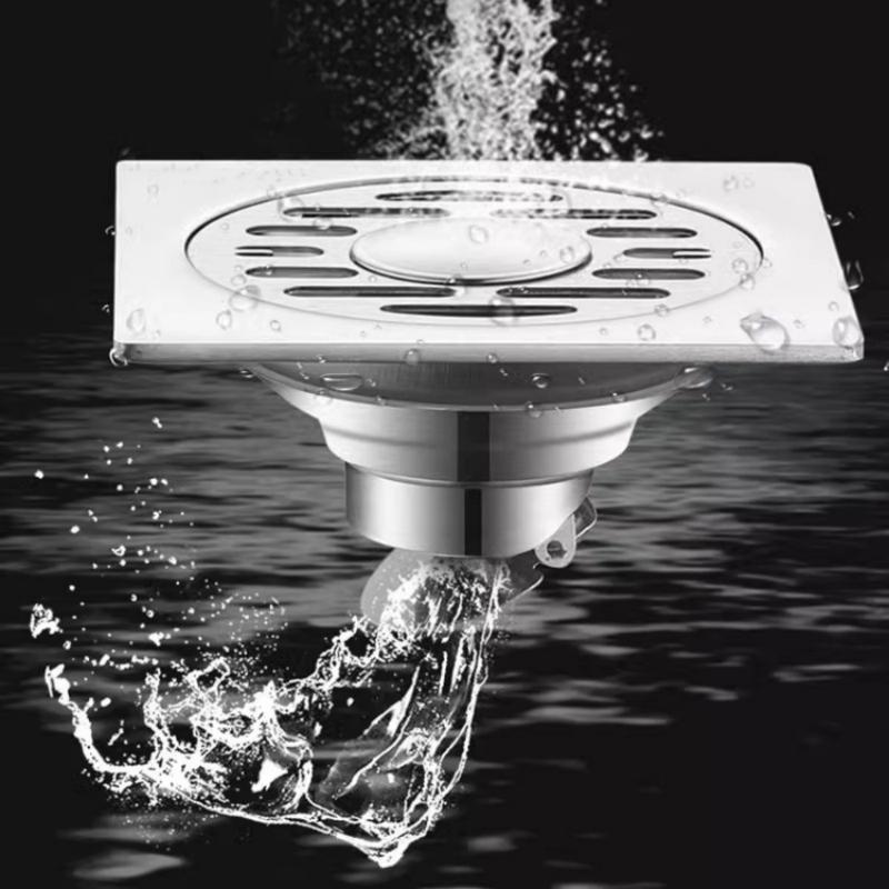 Stainless Steel Floor Drains Anti-odor Drainer Shower Strainer Cover Washing Machine Ground Leakage Kitchen Bathroom Hardware