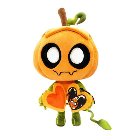 Pumpkin Plush Doll Soft Stuffed Animal Toy with PP Cotton Filling Huggable Skeleton Doll Cute Collectible Gift for Kids And Fans