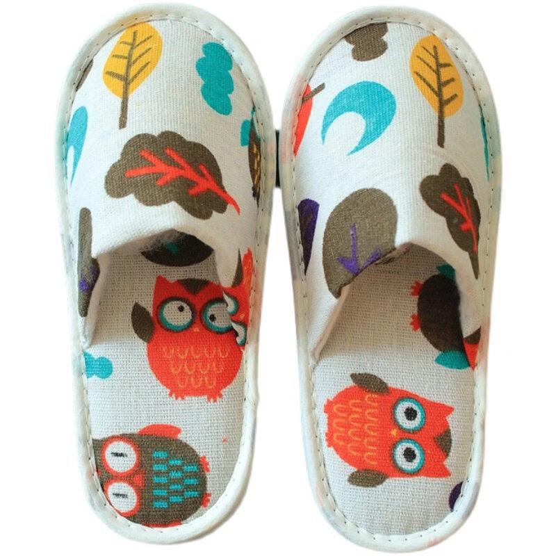 Children's Disposable Non-Slip Guest Slippers