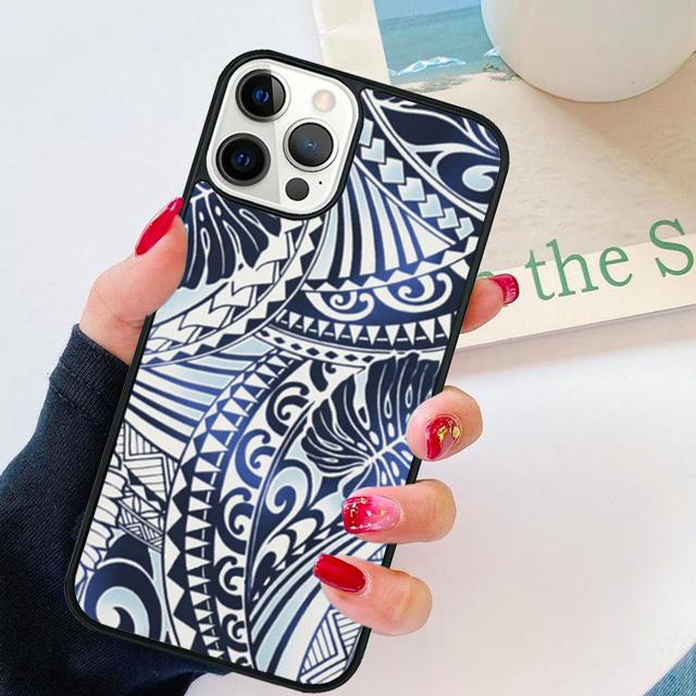 Maori Samoan Coque Phone Case for iPhone 17 Air 16 Coque 15 14 12 13 PLUS 11 PRO MAX Cover Fundas Shell
