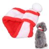 Pet Christmas Scarf Soft Plush Dog Christmas Scarf for Cats Dogs Rabbits Small PetsS