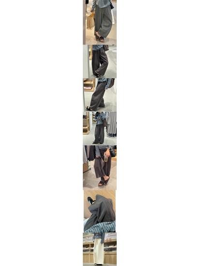 Spring Apricot High Waist Balloon Pants - Women's Loose, Slimming Wide-Leg Casual Cropped Style