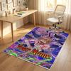 Personalized Crystal Velvet Carpet,Chainsaw Man Custom Printed Name, Plush Area Rug For Home Indoor Decor