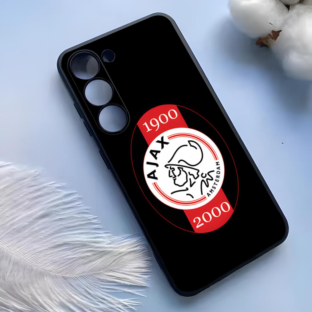 Módní pouzdro na telefon s logem AFC A-Ajax pro Samsung S25 Ultra S24 S23 S22 S21 S20 Plus Fe Galaxy A54 A53 A34 A25 Silikonový kryt