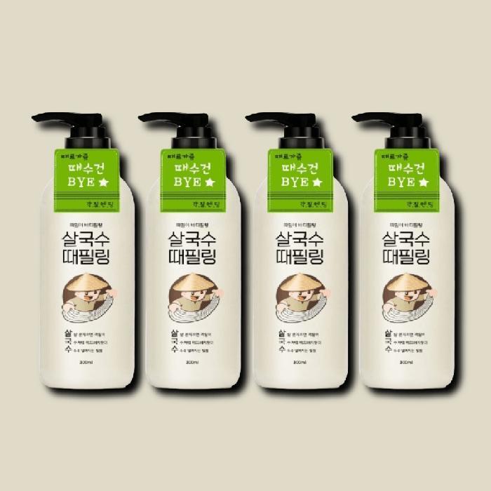 LACVERT Time Peeling Salguksu Time Peeling Badifeel Ring 300ml 4 Packs Back Peeling Elbow Callus (30486423)