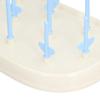 Feeding Bottle Drying Rack Collapsible Portable Baby Feeding Bottle Drying Draining Rack