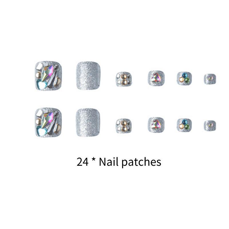 Womens Nail Wearable Toe Patch Beauty Detachable Durable Fashionable Advanced