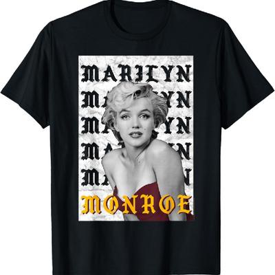 Marilyn Monroe Old English Yellow T-Shirt