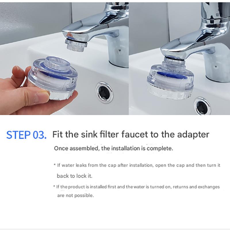 atojet Premium Sink Filter – Dual-Layer Sediment System, Korean