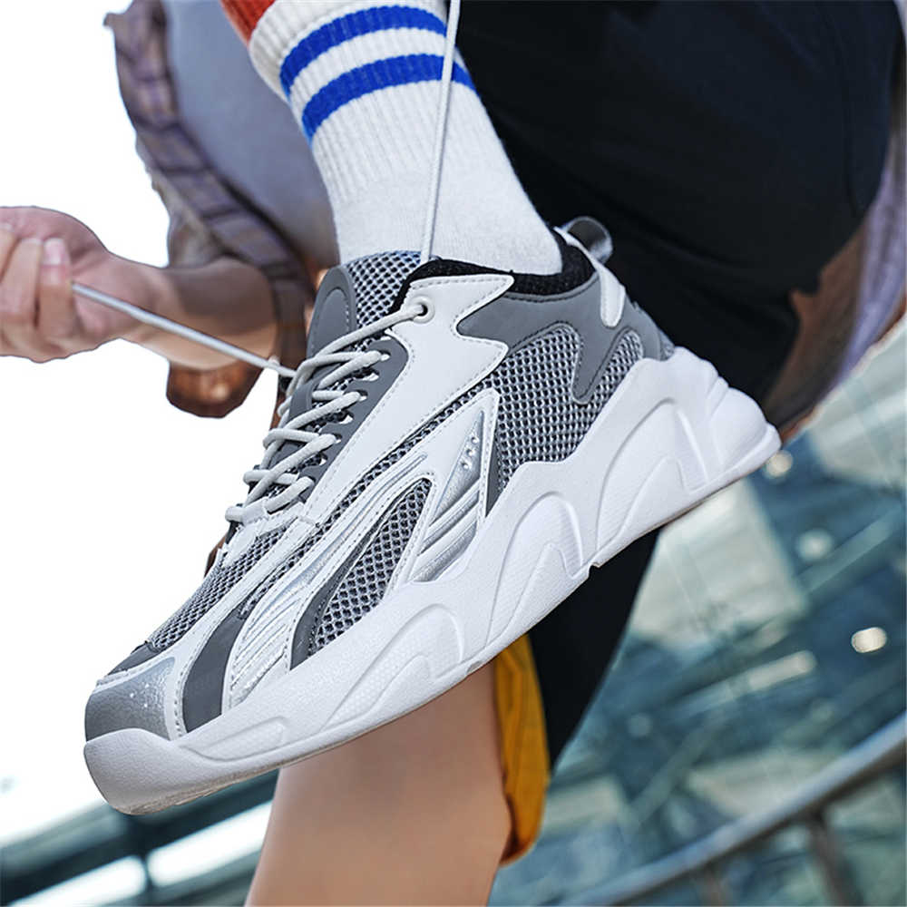 Round Tip Nonslip Basketball For Men Running Autumn Men's Sneakers Quality Men's Shoes Sport Unique Sneakeres Wide Foot