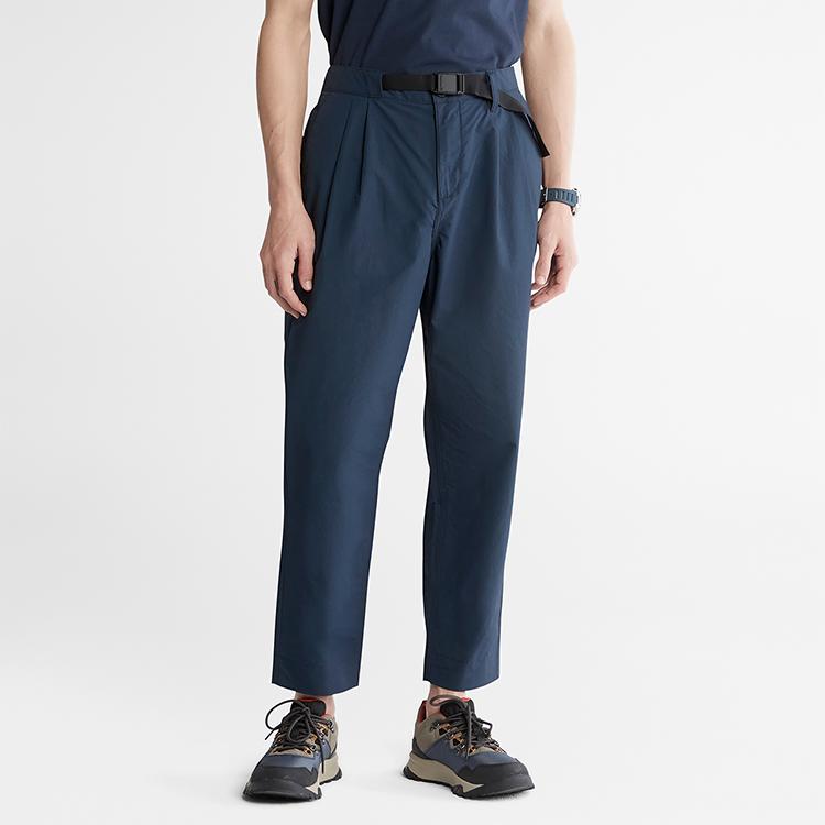 Timberland Casual Pants Men's Dark Sapphire Moderate Straight Fit Pants A2F44-433