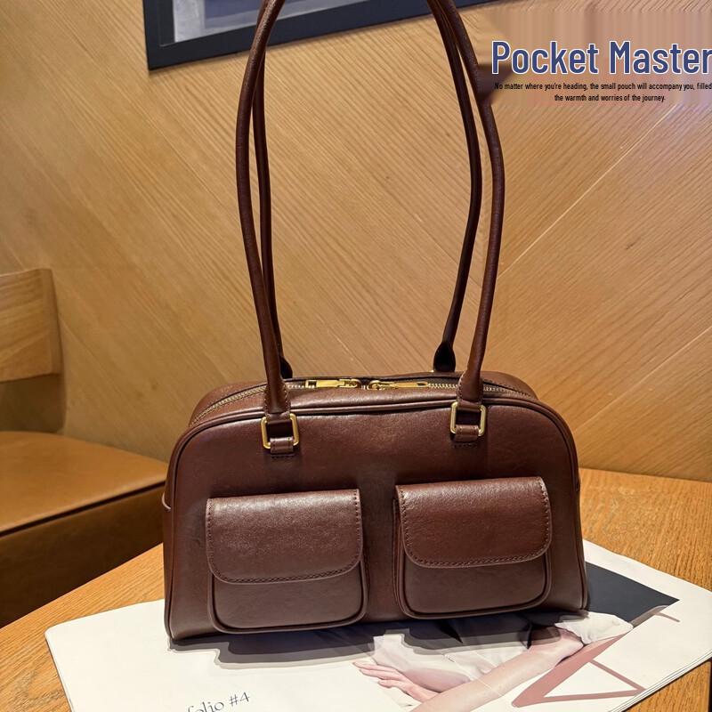 Douxiaozhu Women's Genuine Leather Large Capacity Tote Bag