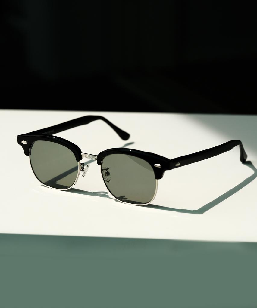 Aembeoobtikeol Hank Custom Tinted Browline Sunglasses
