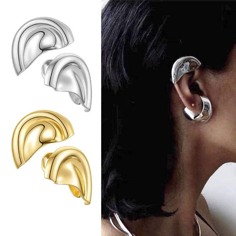 Elegant Half Circle Ear Cuff For Women Fashion Jewelry Allergy Resistant Design Perfect For Parties And Everyday Wear
